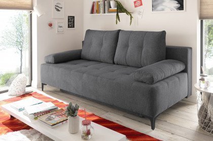 Molina von ED-Lifestyle - Schlafsofa in Anthrazit